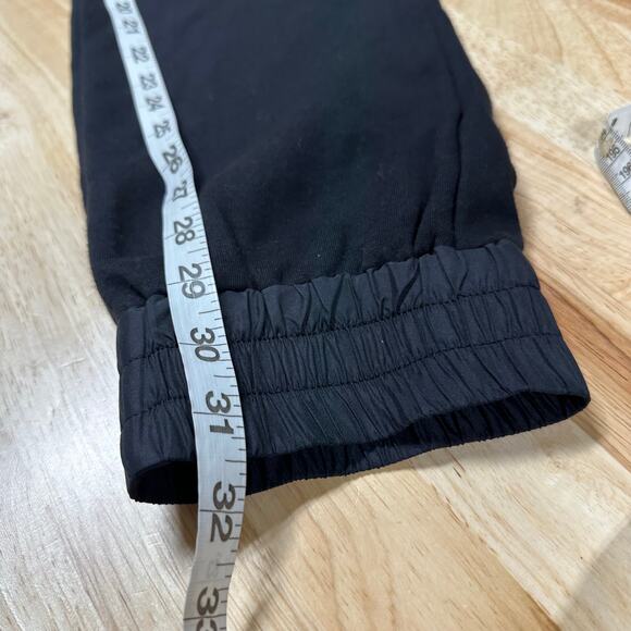 Canali NWT Black Edition Tech Jogger Pants Black Size 34 Zip Pockets 100% Cotton - Picture 10 of 10